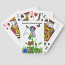Search for autism playing cards Awareness