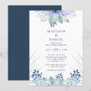 Search for blue winter wedding invitations Spring summer fall winter