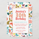 Search for for her 30th birthday invitations Stylish