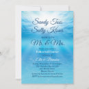 Search for sea rehearsal dinner invitations Aqua
