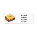 Search for italian food return address labels Pasta
