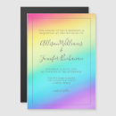 Search for gradient wedding invitations Colourful