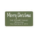 Search for moss return address labels Typography