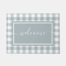 Search for country cottage doormats Blue