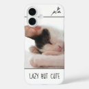 Search for laziness iphone cases Kitten