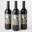 Search for santa wine labels Xmas