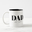 Search for funny father day mugs First time dad