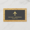 Search for airline pilot business cards Aeroplane