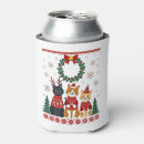 Search for ugly christmas sweater can coolers Cat