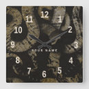 Search for black and gold clocks Luxury