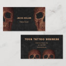 Search for gothic business cards Tattoo shop