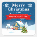 Search for town stickers Festive