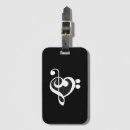 Search for music luggage tags Band