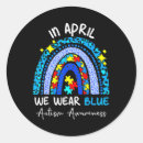 Search for autism rainbow stickers Neurodiverse