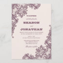 Search for mauve and navy wedding invitations Rustic