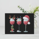 Search for wine glass christmas cards Festive