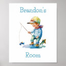 Search for gone fishing posters Watercolor