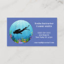 Search for scuba diving business cards Ocean
