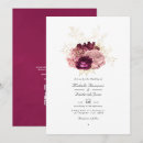 Search for burgundy and blush wedding invitations Chic