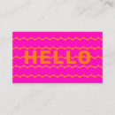 Search for groovy business cards Trendy