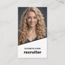 Search for human resources business cards Recruiter