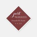Search for just married napkins Classic