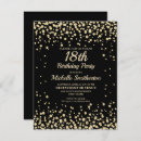 Search for black and gold 30th birthday invitations Chic