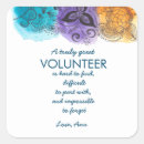 Search for volunteering stickers Thank you