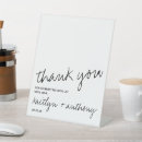 Search for modern minimalist wedding signs Stylish