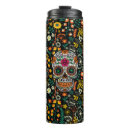 Search for sugar travel mugs Floral skull