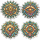 Search for turquoise mandala stickers Flower
