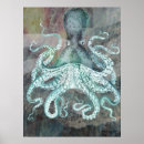 Search for vintage octopus posters Nautical