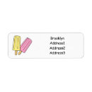 Search for popsicle return address labels Sweet
