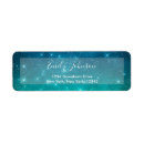 Search for turquoise wedding return address labels Teal