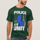 Search for police k9 tshirts Dad