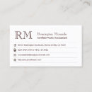 Search for bookkeeping business cards Cpa