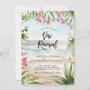Search for beach vow renewal invitations Modern