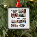 Search for aunt christmas tree decorations Photo collage