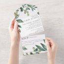 Search for green friendly invitations Greenery