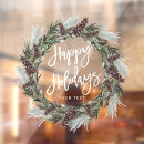 Search for winter business window decals Simple modern trendy