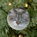Search for cat silhouette christmas tree decorations Kitty