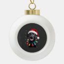 Search for black pug christmas tree decorations Funny