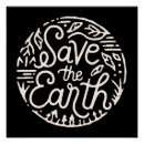 Search for save earth posters Green