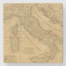 Search for ancient maps coasters Relief