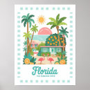 Search for sunshine state posters Watercolor