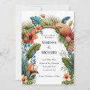 Search for exotic wedding invitations Jungle