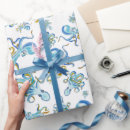 Search for octopus wrapping paper Underwater
