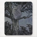 Search for wolves mousepads Forest