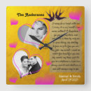 Search for golden wedding anniversary clocks Photo collage