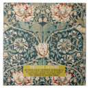 Search for vintage floral pattern tiles Honeysuckle